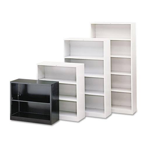 5-Shelf Metal Black Bookcase B98096