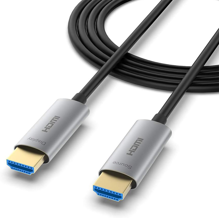 Fiber Optic HDMI Cable 15ft 4K@60Hz HDR ARC 18Gbps V961