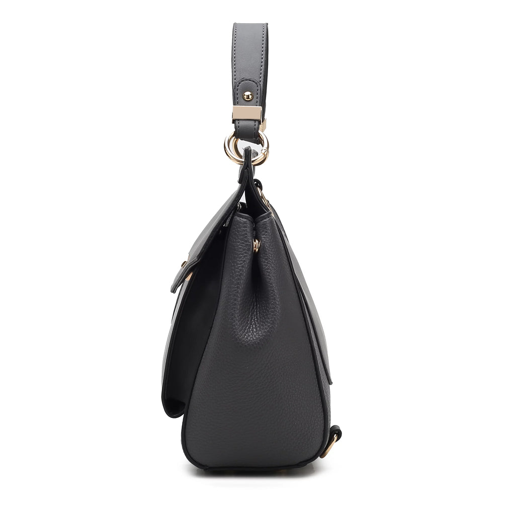Vegan Leather 3-in-1 Satchel, Backpack and Crossbody D265035