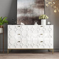 6 Drawer Blue Wood Dresser I5683