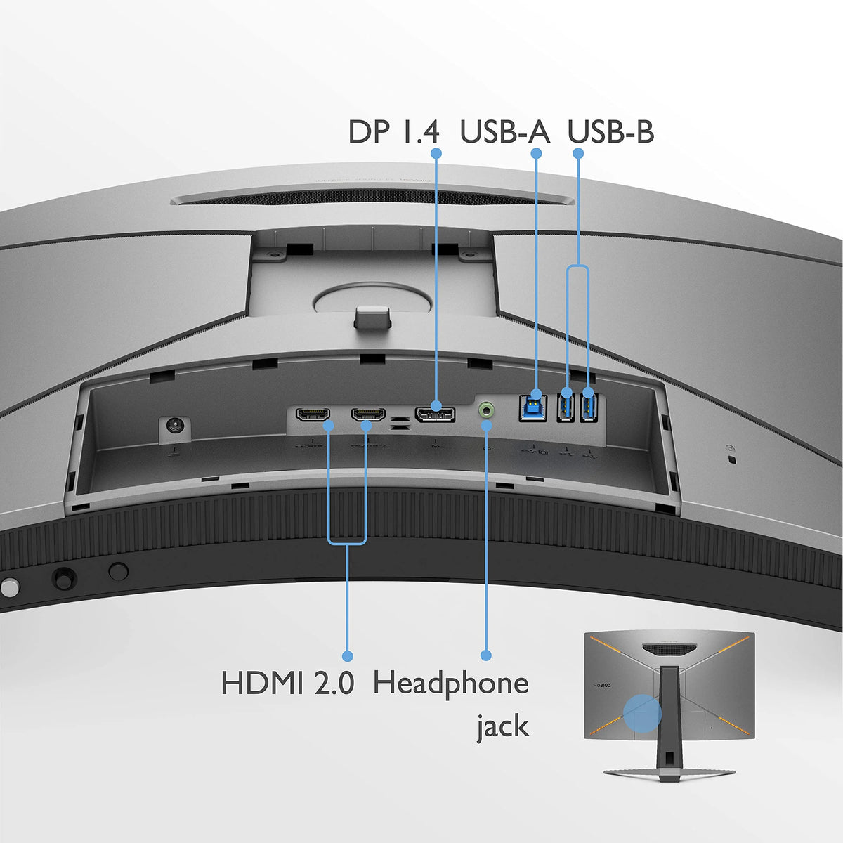 32" QHD 1440p 165Hz 1ms Curved Gaming Monitor G86070