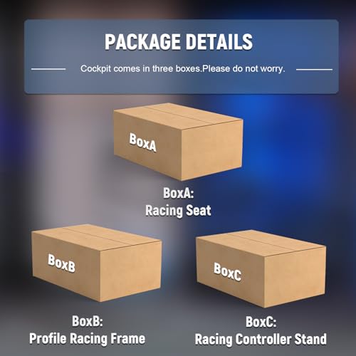 Aluminum Profile Racing Simulator Cockpit with Seat Y307487