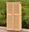 63 Outdoor Fir Wood Storage Shed V41002