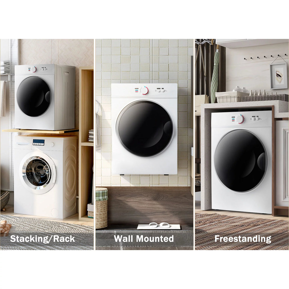 Stainless Steel Portable Clothes Dryer L1842