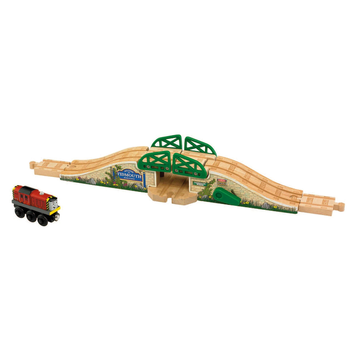 Wooden Railway Drawbridge J733126
