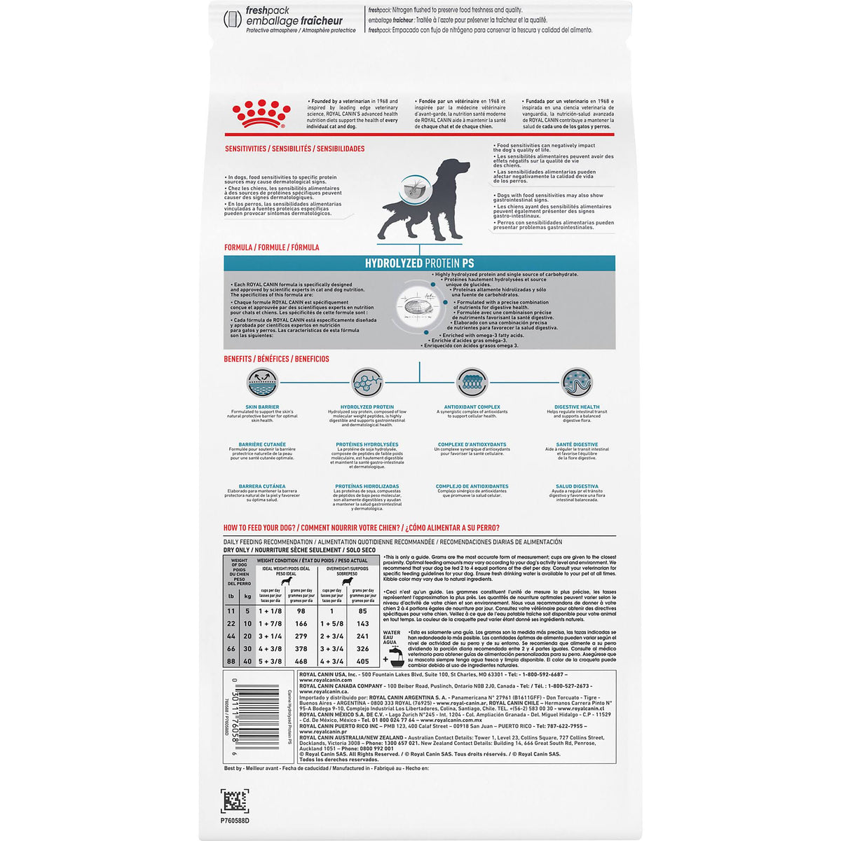 Hydrolyzed Protein Dry Dog Food F929