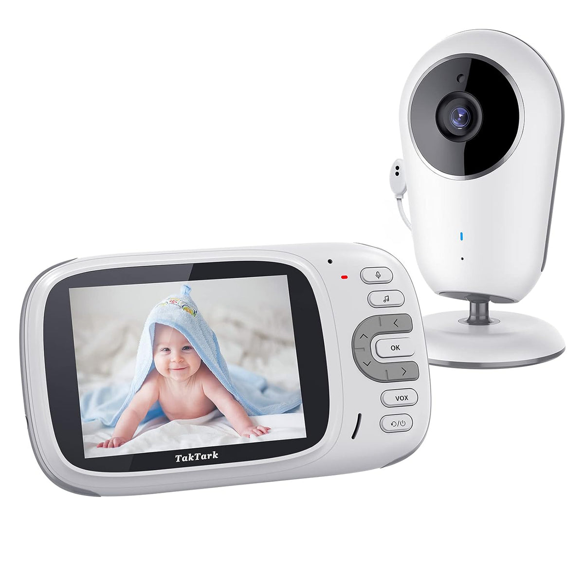 Baby Monitor with Camera and Audio, No WiFi, Night Vision D721