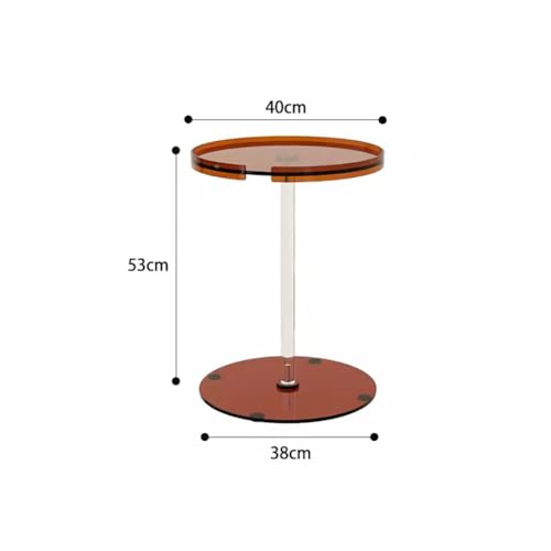 Black Acrylic Side Table W28088