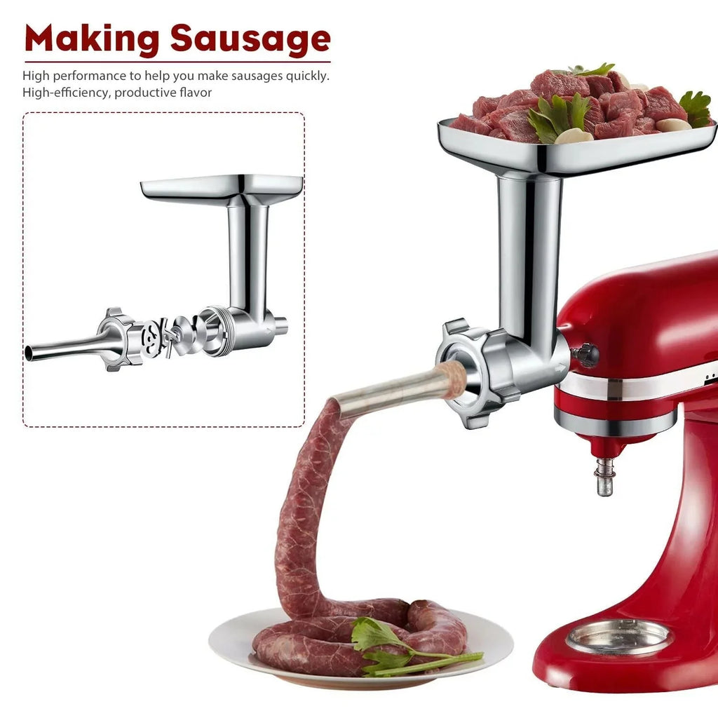 Meat Grinder Attachment for KitchenAid Stand Mixers K6127