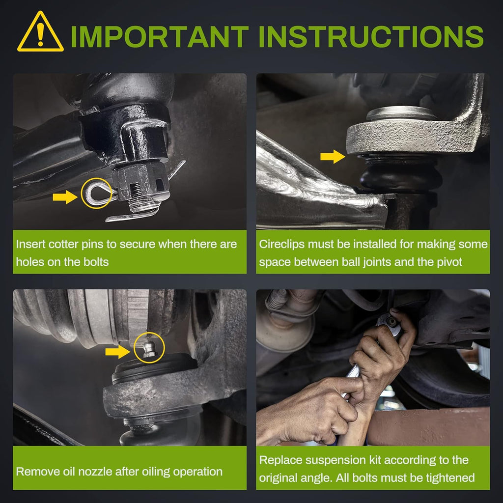 Front Upper Control Arm Kit A9058