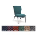 Burgundy Stacking Pew Chair E9246
