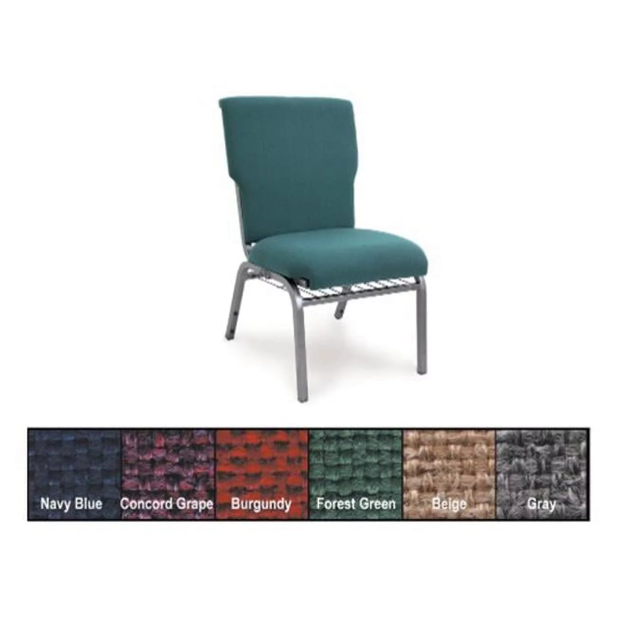 Burgundy Stacking Pew Chair E9246