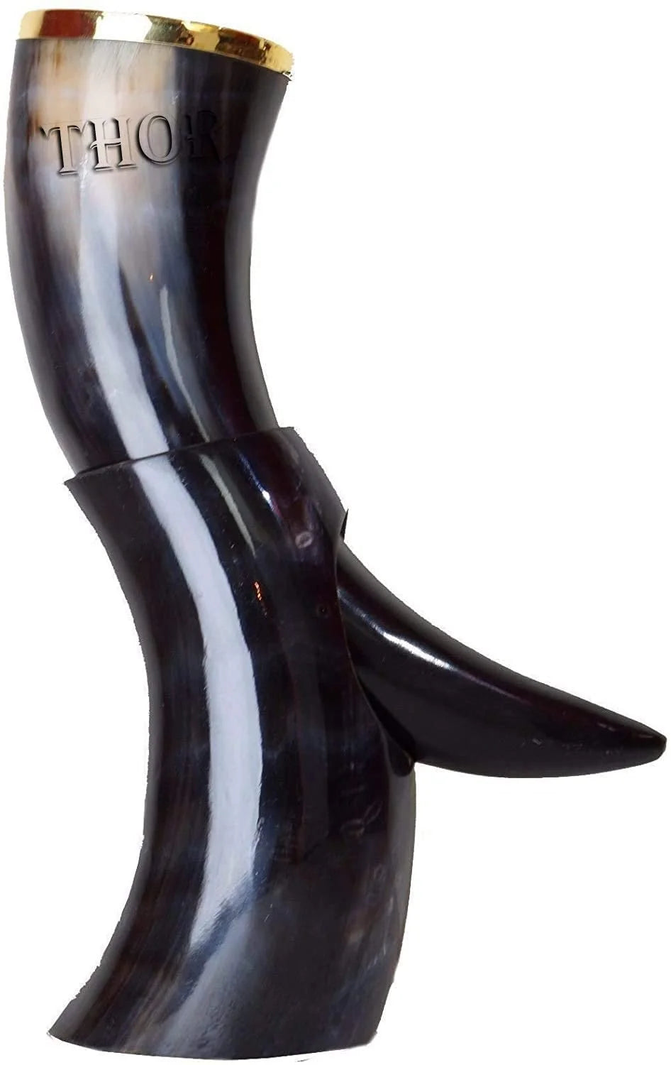 Handmade Natural Drinking Horn Mug D291