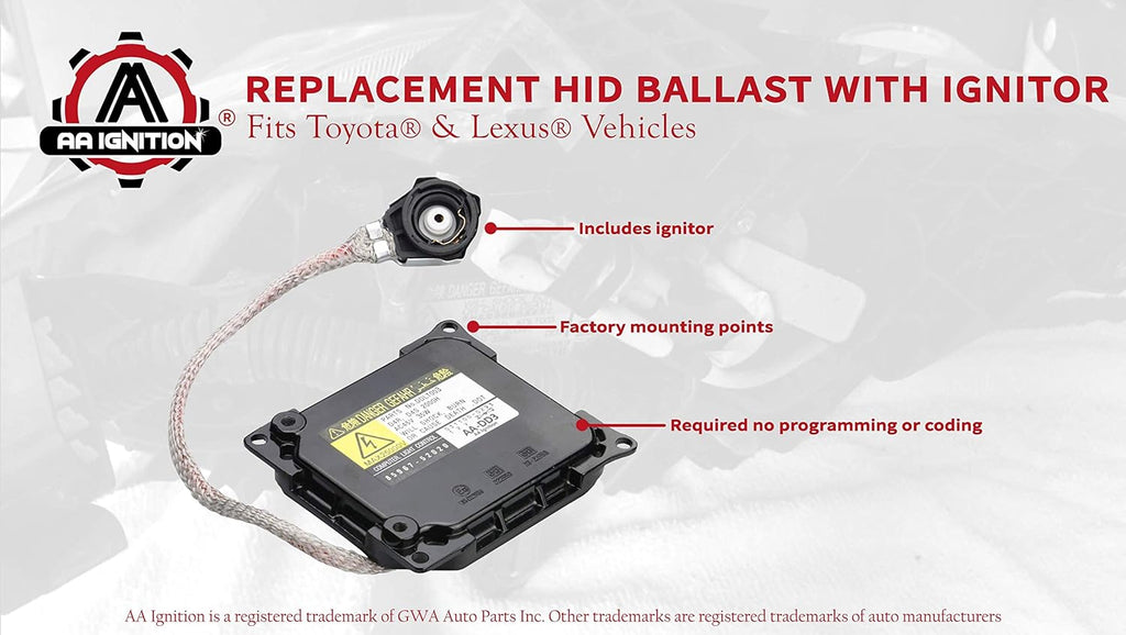 Xenon Headlight Control Unit Pack of 2 G85407