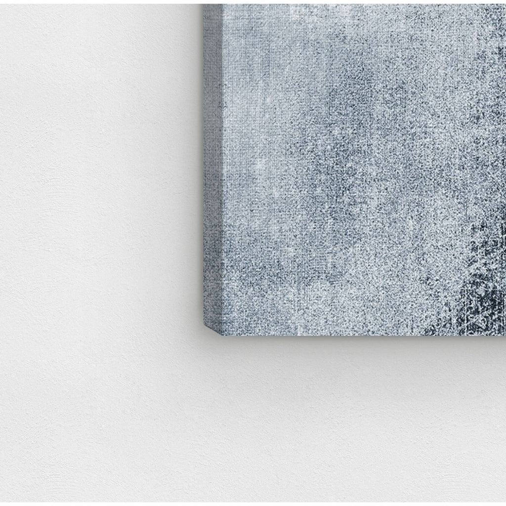 Blue Down The River Abstract Canvas Y322257