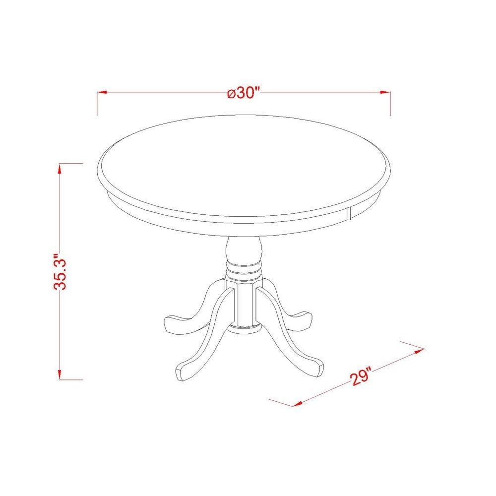 3 Piece Counter Height Table and 2 Chairs Set E2120