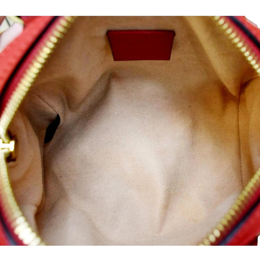Floral Printed Canvas Mini Crossbody Bag W434691