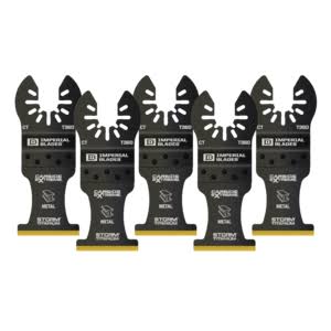 1-3/8in Carbide Titanium Metal Blade, 5 Pieces J559