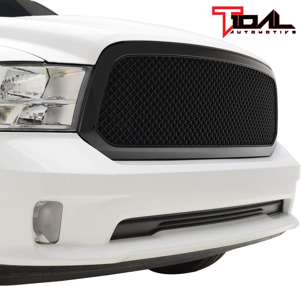 Matte Black ABS Mesh Grille for Ram 1500 F8262