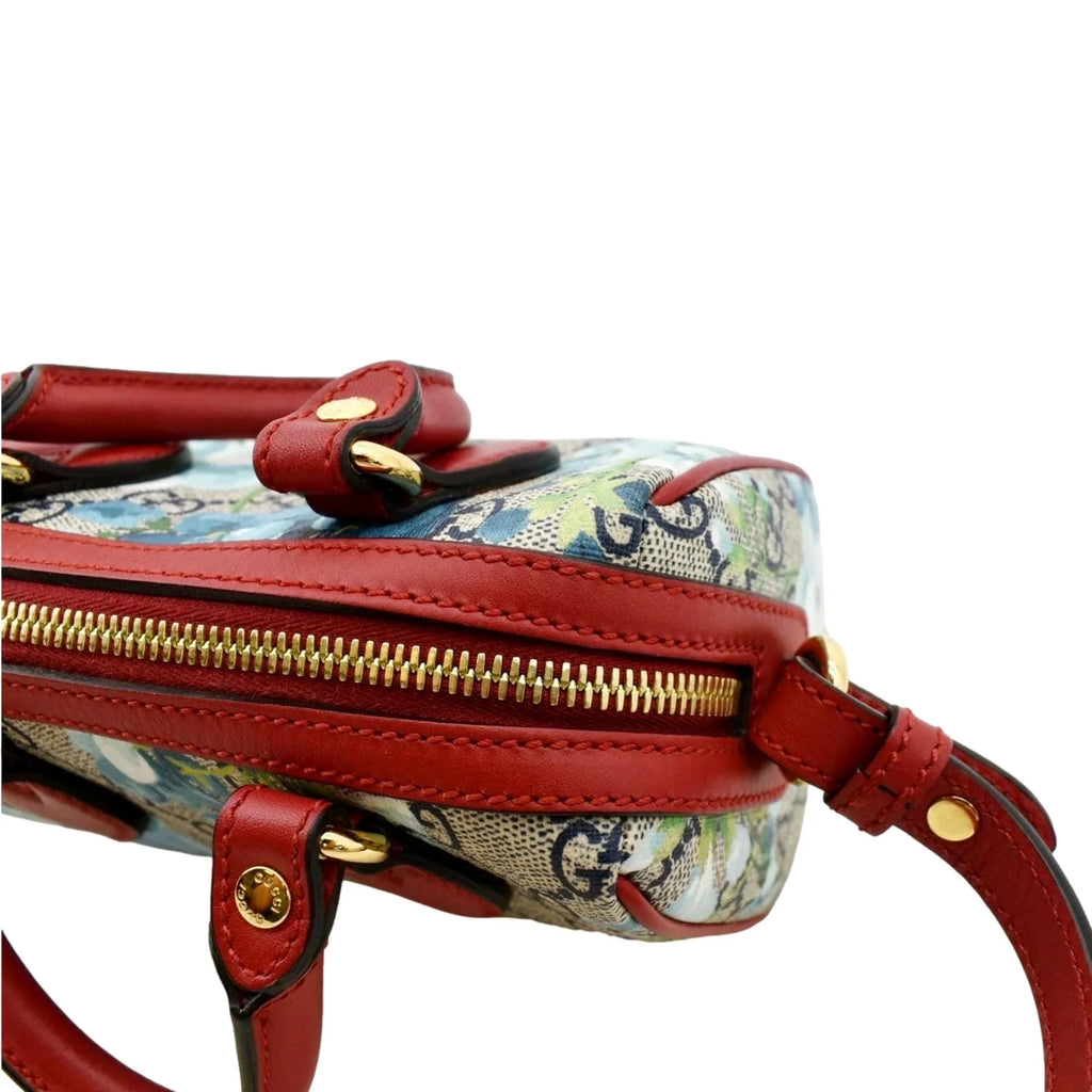 Floral Printed Canvas Mini Crossbody Bag W434691