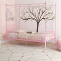 Pink Canopy Bed W927
