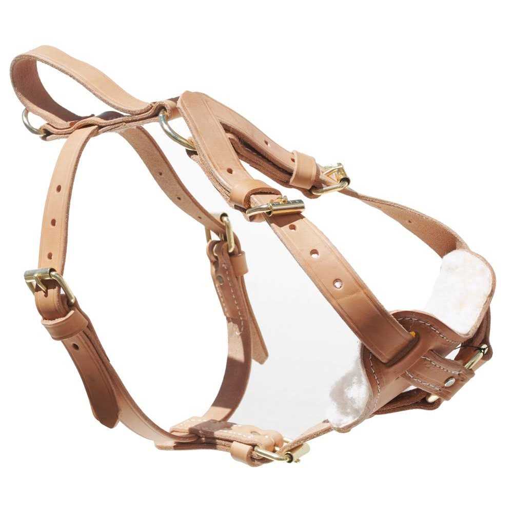 Leather Tracking Harness M7059