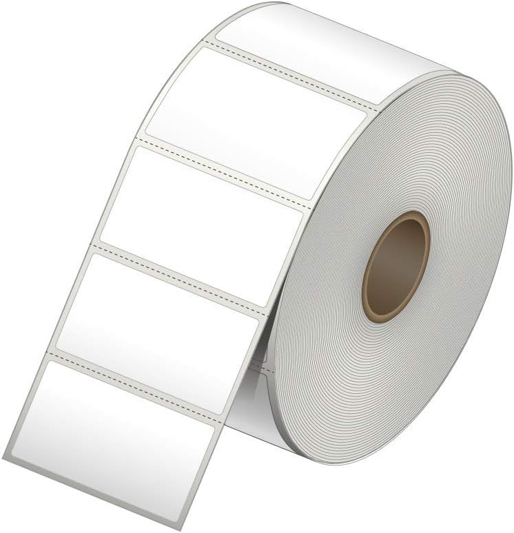 2x1 Thermal Labels Paper Stickers 1310 Per Roll 12 Rolls Direct Thermal R34699