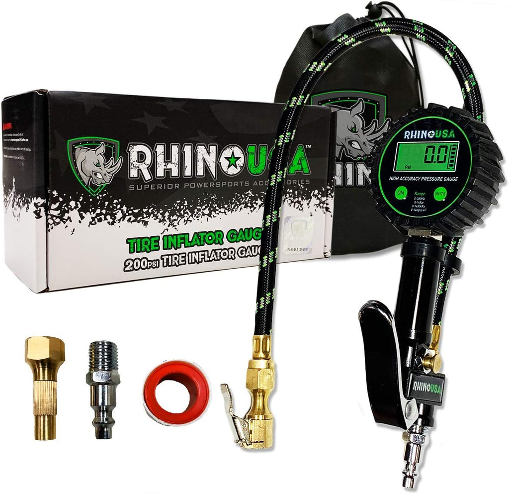 Digital Tire Inflator with Pressure Gauge (0-200 PSI) Z50154