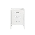 White Vanity Cabinet D486838