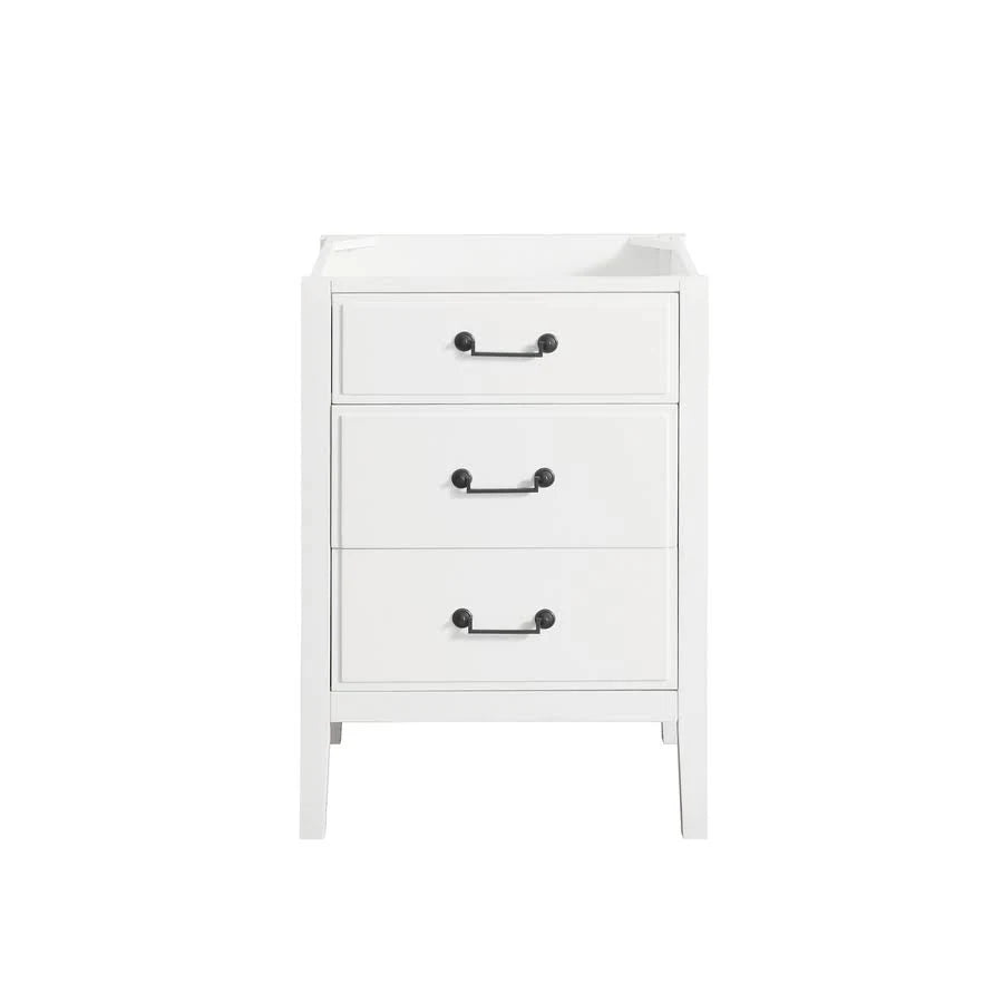 White Vanity Cabinet D486838
