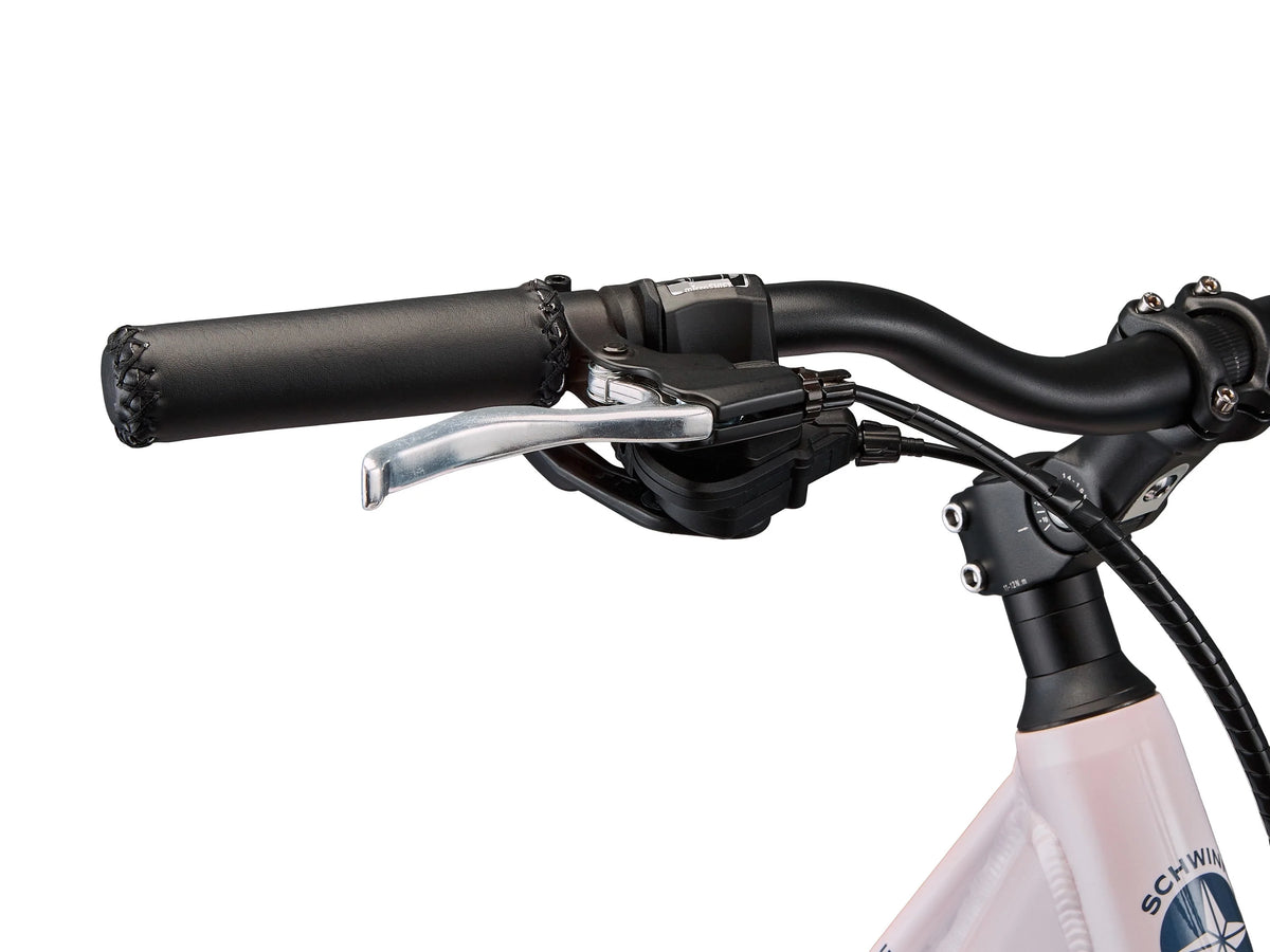 700c 7 Speed 250w Hybrid Electric Bike Aurora White X4388