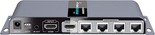 1080P 1x4 HDMI Splitter Over Cat6 Extender with IR, Up to 40M Or 131 Ft N6086