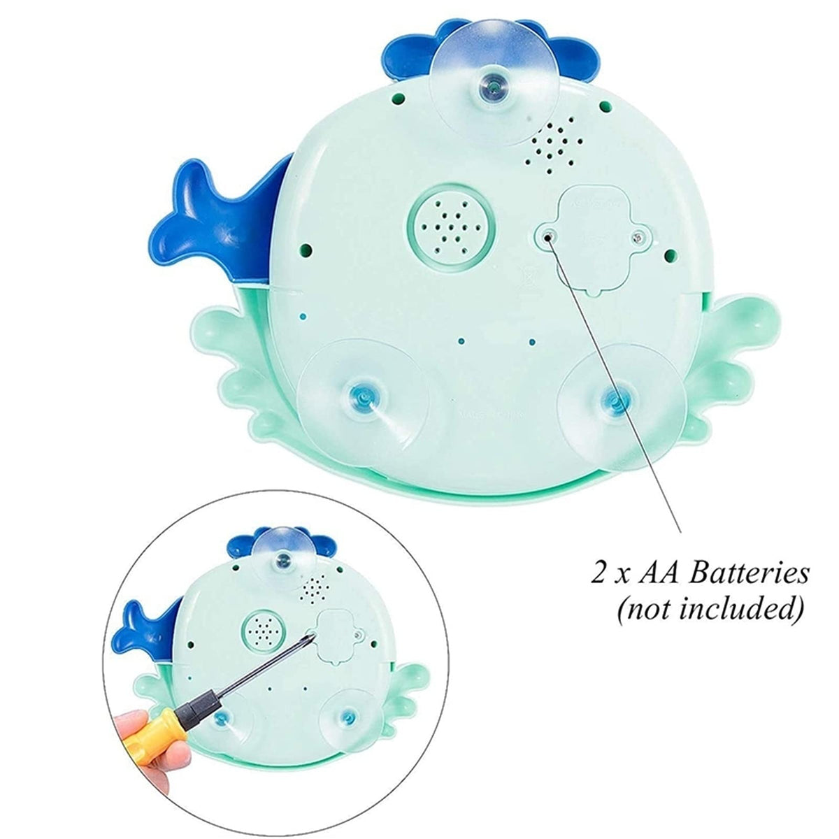 Blue Bubble Maker Bathtub Toy S1366