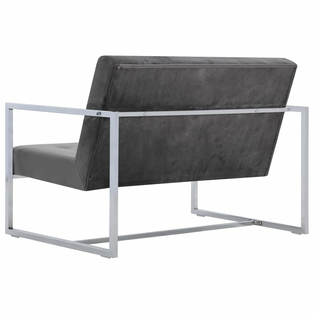 2-Seater Sofa Dark Gray T43368