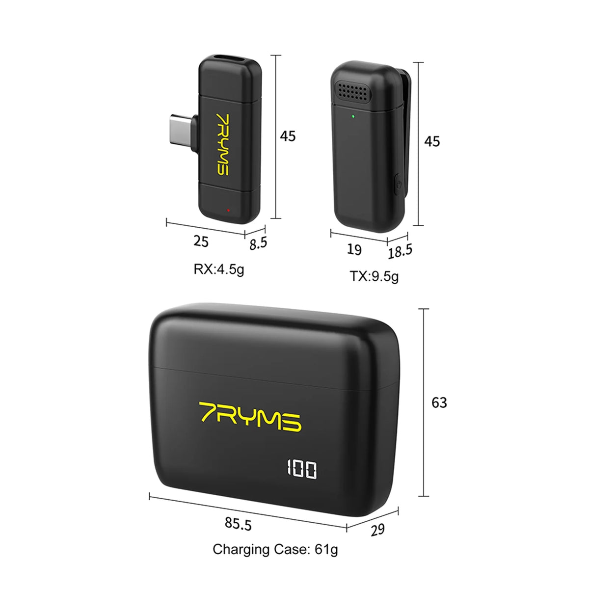 Wireless Microphone System with 50M Transmission Range K130742