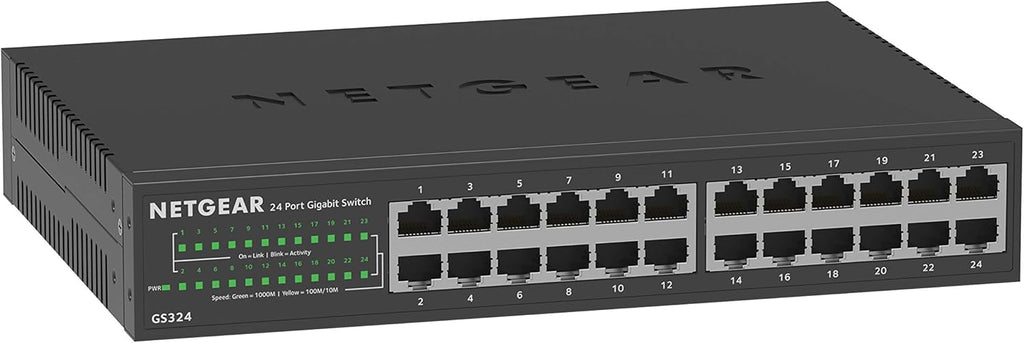 24-Port Gigabit Ethernet Unmanaged Switch F233