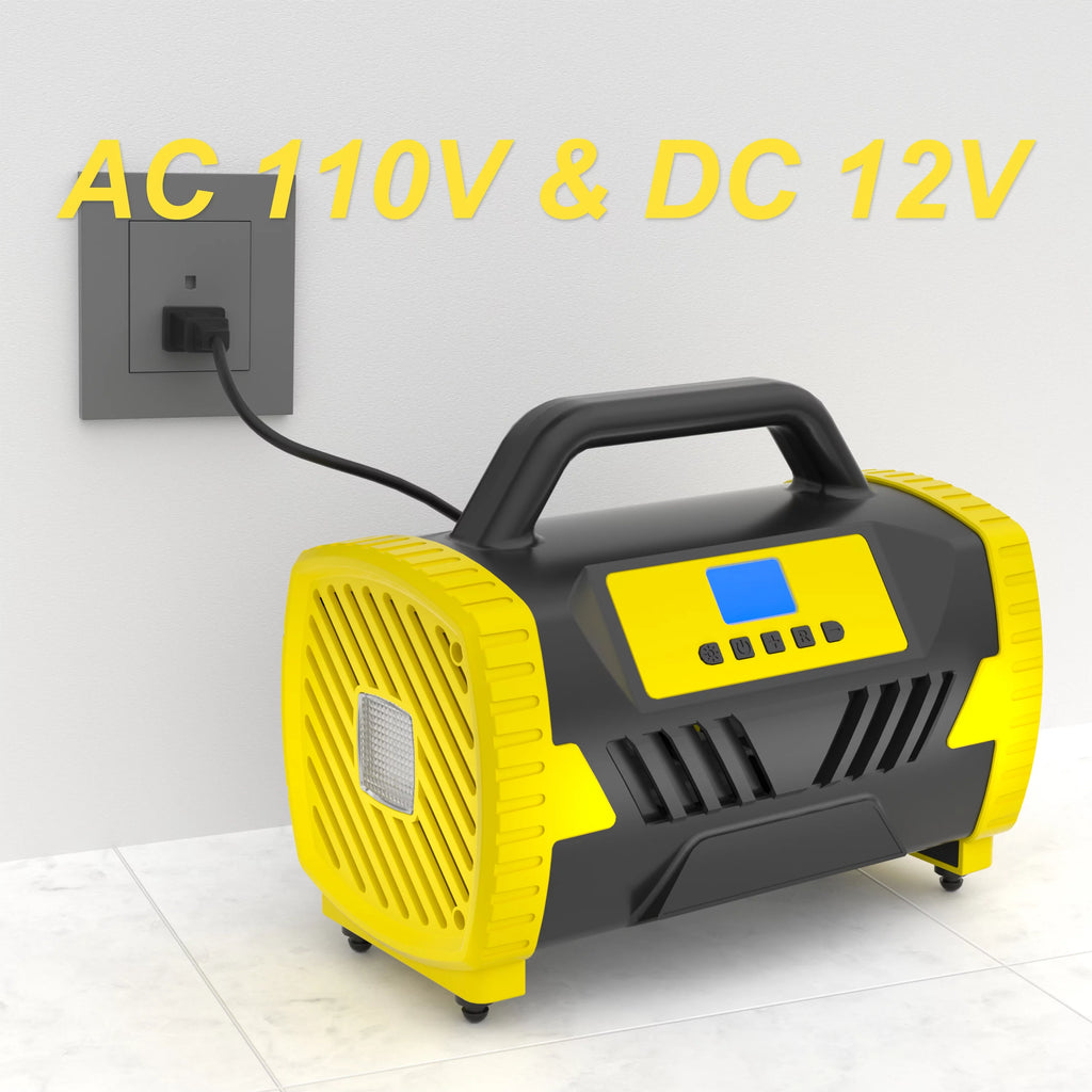 150Psi Portable Tire Inflator with Digital Pressure Gauge L26425