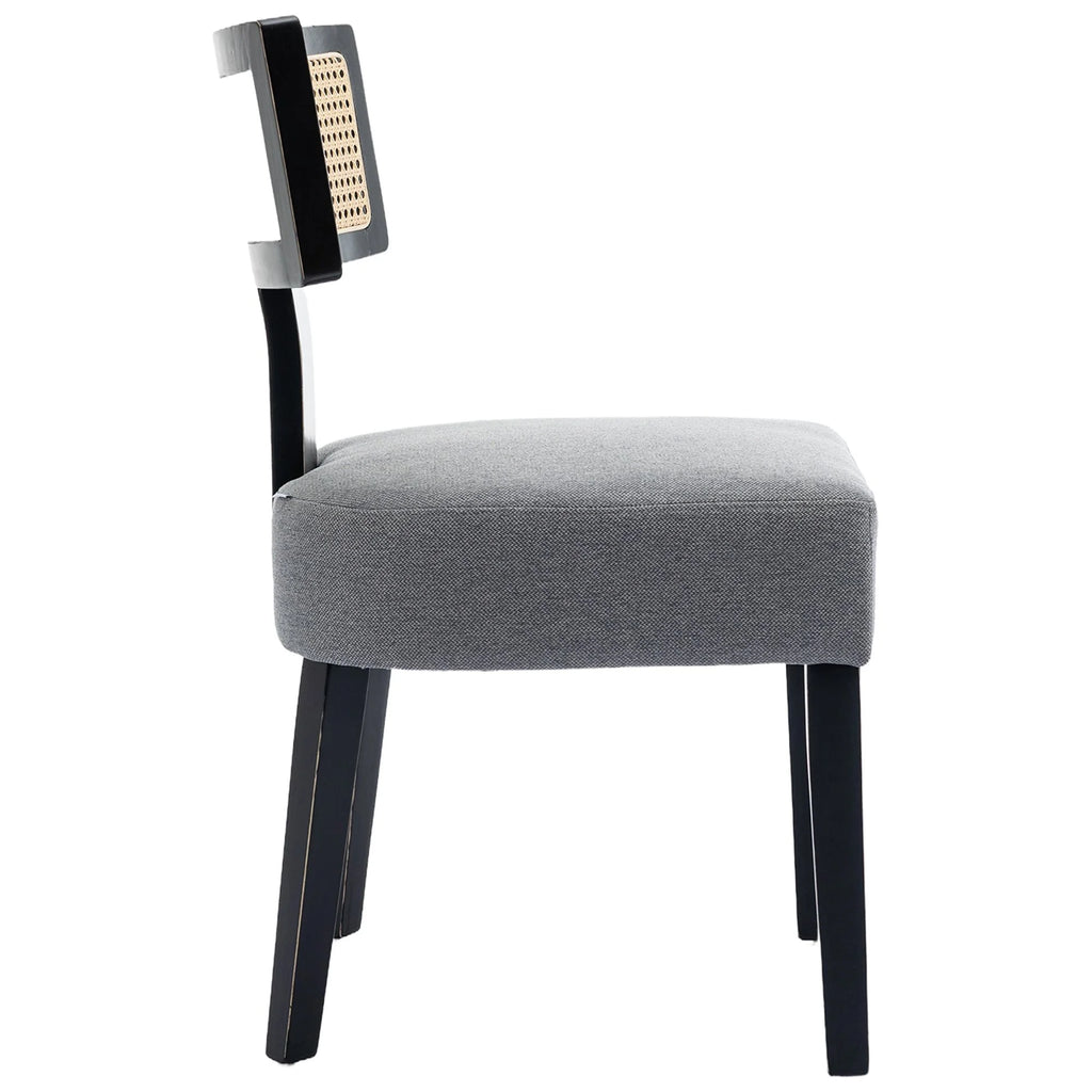Upholstered Linen Dining Chairs Set of 6 Y85364