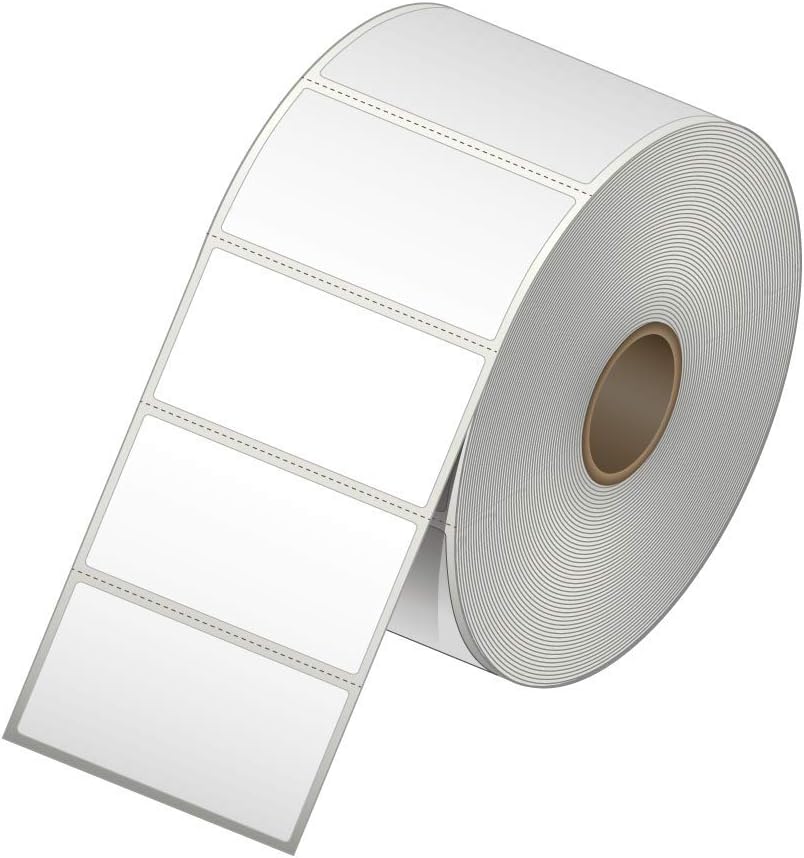 2x1 Thermal Labels Paper Stickers 1310 Per Roll 12 Rolls Direct Thermal R34699