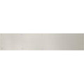 8 in. x 34 in. Satin Nickel-Aluminum Magnetic Mount Kick Plate K932