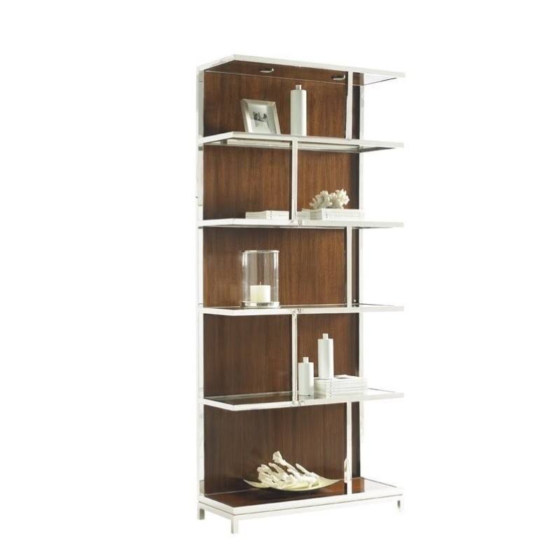 Cashmere Finish Wall Bookcase M43122