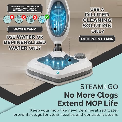 10-in-1 Steam Mop Handheld Steam Cleaner S940