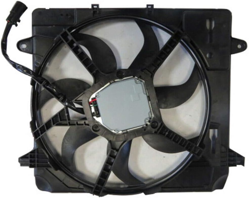 Radiator and A/C Condenser Fan Assembly 2012-2018 3.6L Brushless Motor F6762