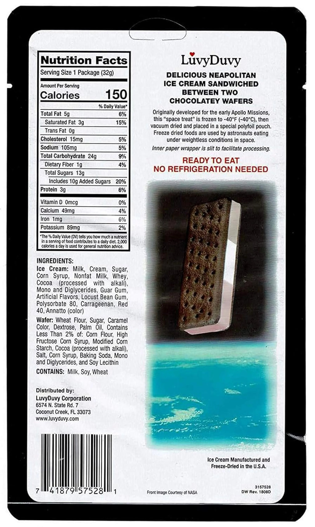 Freeze-Dried Ice Cream Sandwich Bundle 4 Total N90537