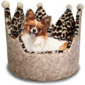 Leopard Crown Pet Bed K6556