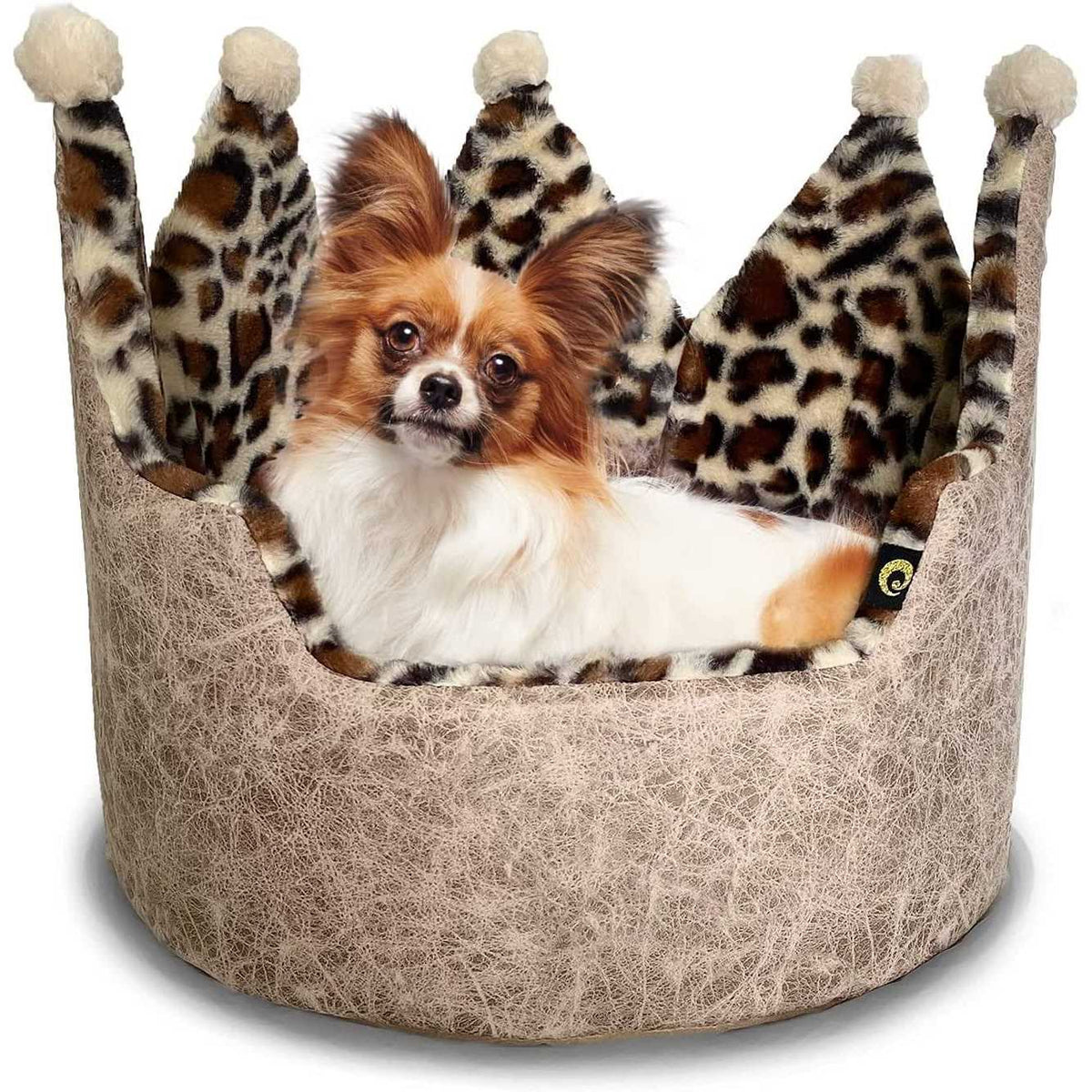 Leopard Crown Pet Bed K6556