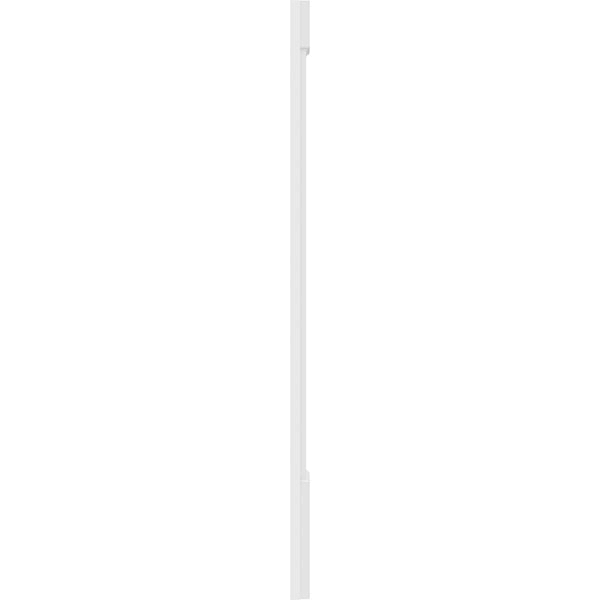 Two Equal Raised Panel PVC Pilaster with Capital and Base (Pair) G949638