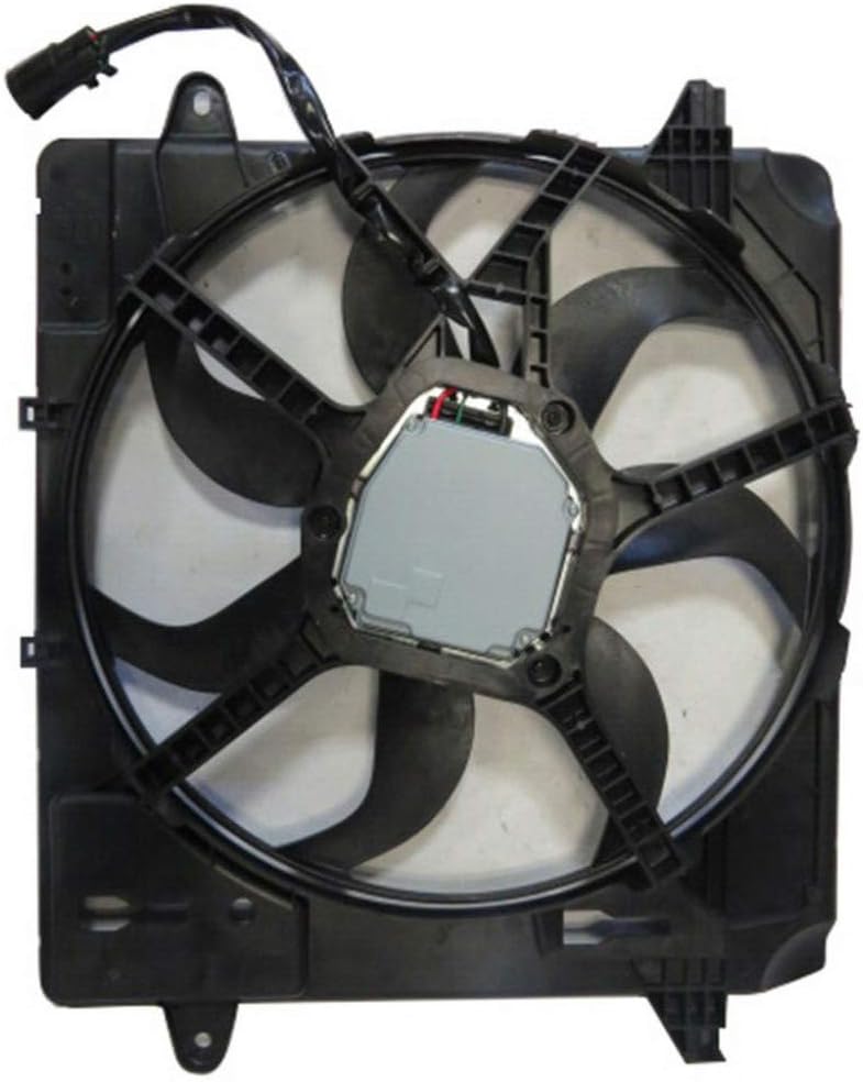 Radiator and A/C Condenser Fan Assembly 2012-2018 3.6L Brushless Motor F6762