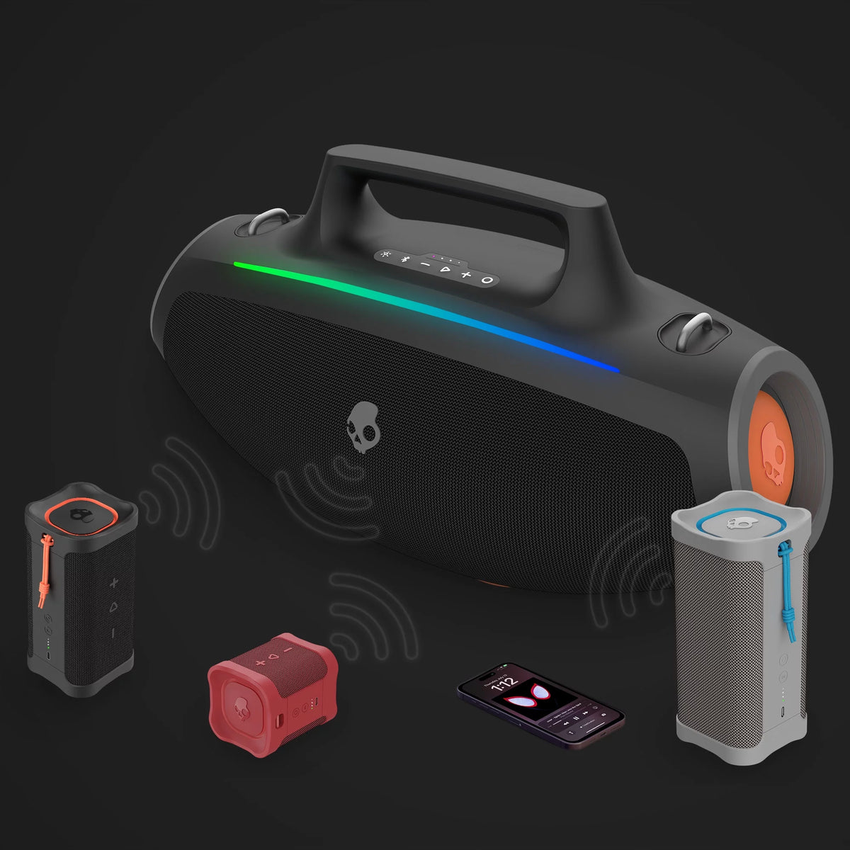Black Party Speaker P7912