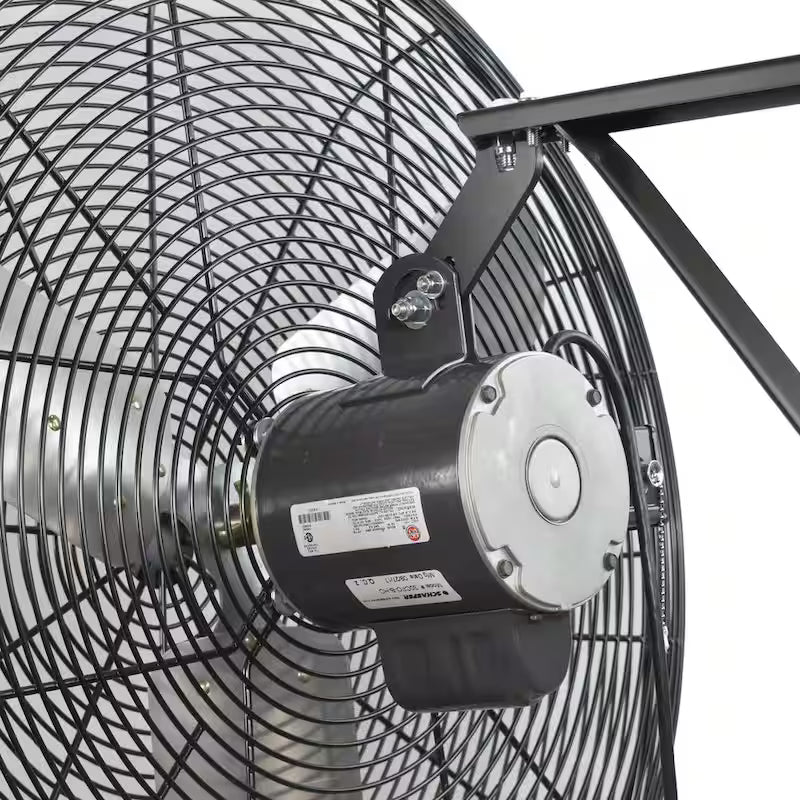 Black Wall Mounted Fan I279913